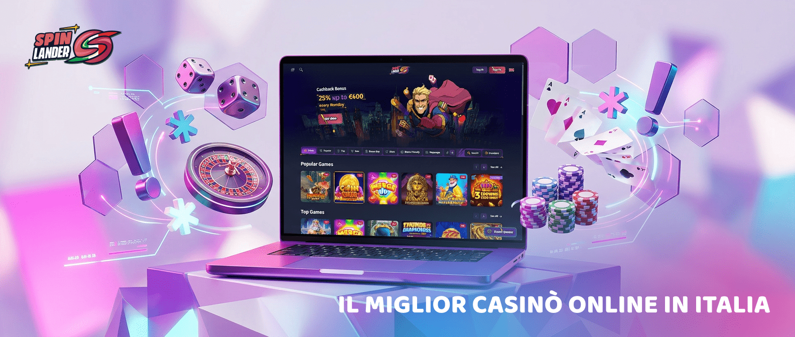 Gioca al miglior casinò online in Italia Spinlander